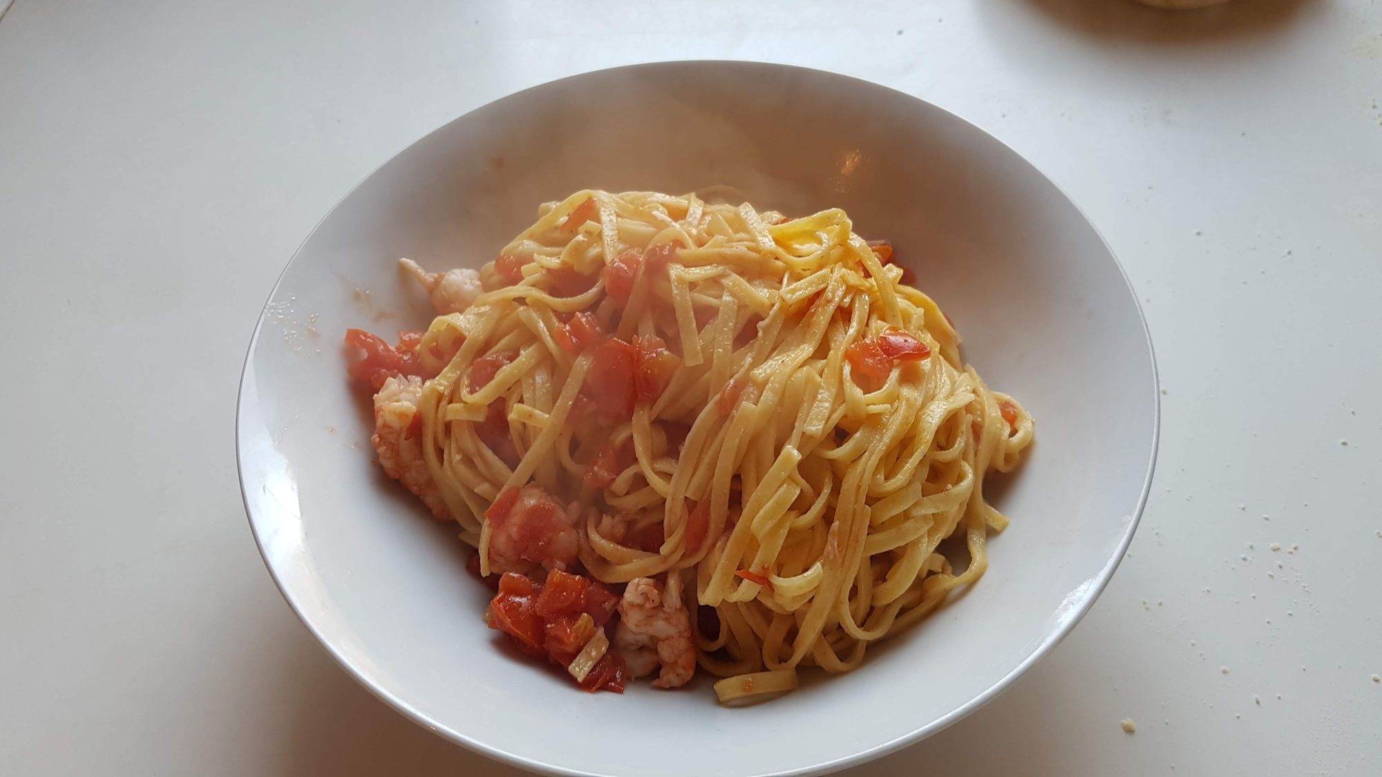 Linguine agli scampi